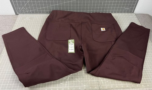 Carhartt Women’s Force Utility Leggings Blackberry Sz. M (8-10) New BN2482-W - Picture 3 of 12