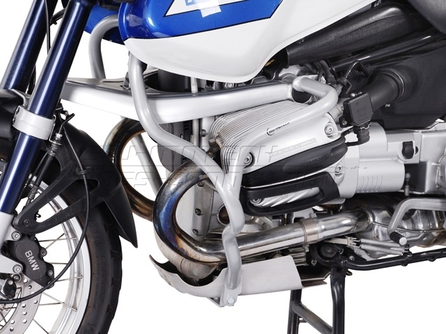 Crashbar moteur SW-Motech gris pour moto BMW R 1150 GS de 1999 à 2004
