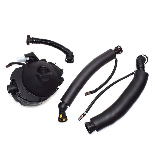 For BMW N52 CRANK CASE VALVE OIL SEPARATOR ENGINE BREATHER KIT Set 4