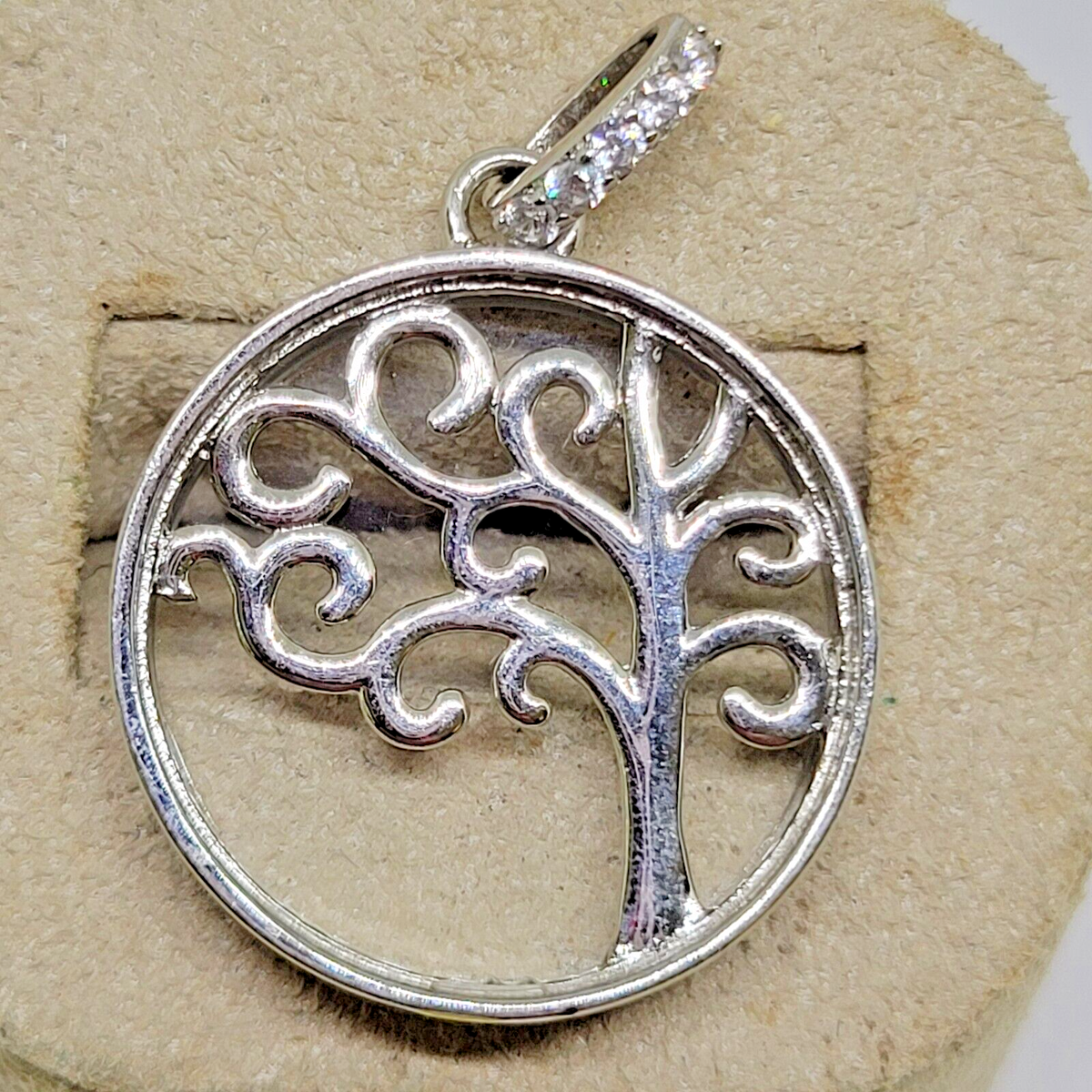 JCM for Hallmark Sterling Silver Tree of Life Pendant 7/8