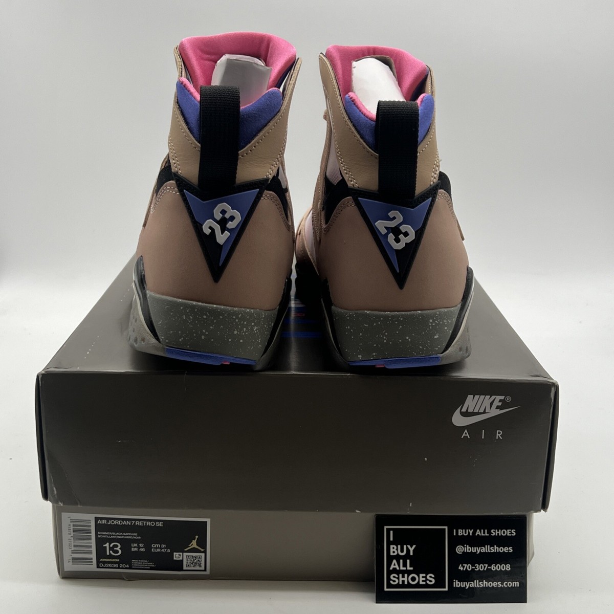 Size 13 - Air Jordan 7 Retro SE Sapphire for sale online | eBay