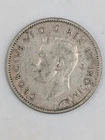 1945 Canada 10 Cents 0.8000 Silver ASW 0.06 Oz Coin VF