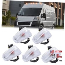 5PCS Cab Roof Top Marker Lights Frontance Lights, Compatible with 2014 Clear