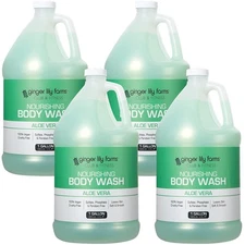 Ginger Lily Farms Club & Fitness Nourishing Body 128 Fl Oz