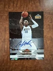 2010-11 Panini Threads #109 Carmelo Anthony 5/9 Autograph Nuggets