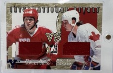 2006-07 ITG Vault International Ice Rivals Gold Jersey Vladimir Krutov/M Lemieux