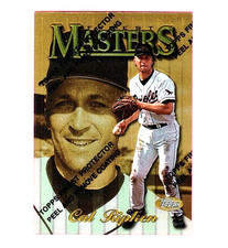 Cal Ripken Jr 1997 Topps Finest Masters Gold #334 Rare HOF D388