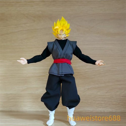 Custom Goku Black Outfit for 1/12 Romankey Body (No Figure) - Afbeelding 3 van 5