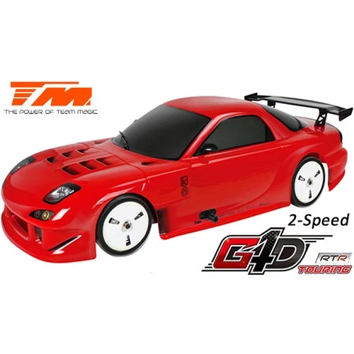 1/10 Nitro - 4WD Touring - RTR - Pull Start - 2-Speed - Team Magic G4D TC RX7502 - Picture 1 of 1