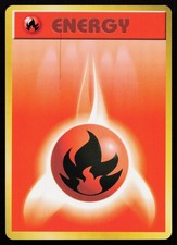 Fire Energy Base Set Japanese POKEMON NM 1996