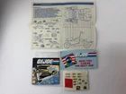 G.I. Joe Python Stun Original Instructions & Unused Decal Sticker Sheet 1988