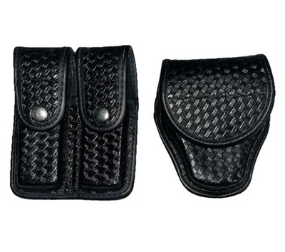 Bianchi Hand Cuff Holder Size 3 And Magazine Holder Size 2 Great Condition