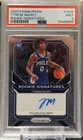 2020-21 Panini Prizm - Rookie Signatures Tyrese Maxey #RS-TMX (AU, RC) PSA 9