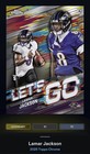2025 Topps Chrome Lamar Jackson Base (RAW)