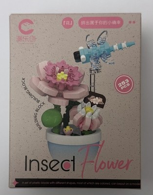 Insektenblume Mini Bausteine Modellbau 253 Teile NEU