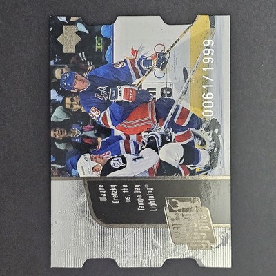 1998-99 Upper Deck -YOtGO - Wayne Gretzky Quantum Die Cut GO24 /1999 Rangers