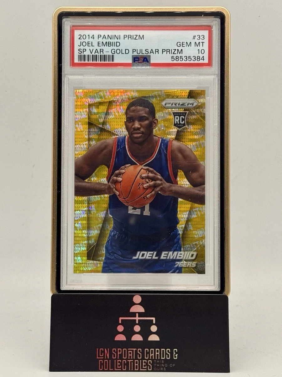 Joel Embiid Professional Sports Authenticator (PSA) Basketball