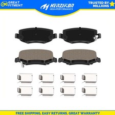 Low Dust Ceramic Rear Brake Pads for Jeep Liberty & Dodge Nitro 2007-2012