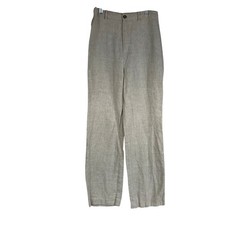 Reformation Linen Blend Wide Leg Pants Natural Beige Size 6