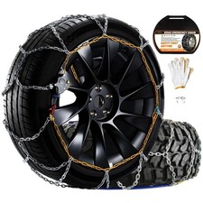 Dedc Tire Chains For Suv Car Light Truck Snow Chains 1 Min Quick Fit Easy Chains