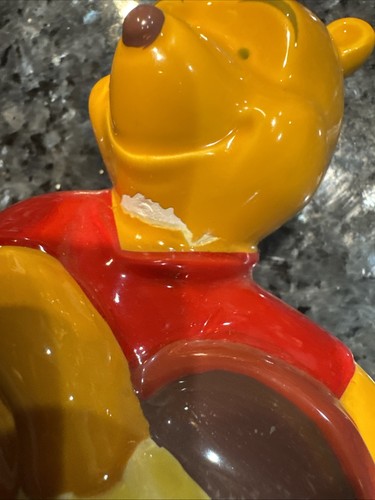Lot Disney Ceramic Statues - Mickey Minnie Donald Dumbo Pluto Pooh - Foto 7 di 20