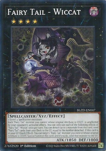 Fairy Tail - Wickat - Rare BLZD-JP047 BLAZING DOMINION - YuGiOh