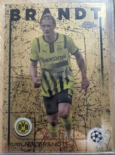 Julian Brandt X/XI Top 11 Insert 2024-25 Topps Chrome UEFA (1:1,862 hobby)