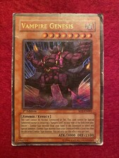 Yu-Gi-Oh! VAMPIRE GENESIS, SD2-EN001, ULTRA RARE 1st, KOMBI-VERSAND!