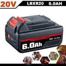 6.0Ah 20V Max Lithium Battery For Black  Decker LBXR20 LBX20 LB2X4020 LB2X3020