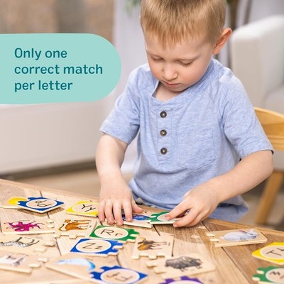 Melissa & Doug Self-Correcting Alphabet Letter Puzzles - 2541 for