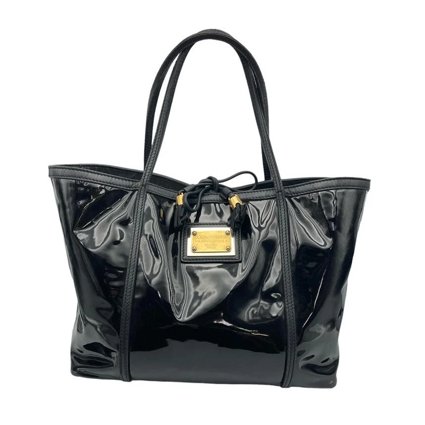 Dolce&Gabbana Black Patent Bags & Handbags for Women for sale | eBay