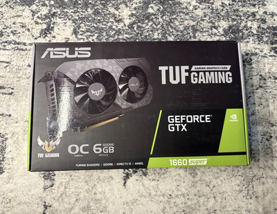 ASUS TUF Gaming GeForce GTX 1660 SUPER OC 6GB GDDR6 HDMI PCIe