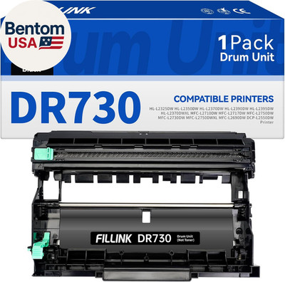 DR730 DR-730 Drum Unit 1 Pack Replacement for Brother MFC-L2710DW MFC-L2750DW HL