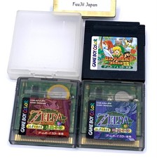 3 set Legend of Zelda Oracle of Ages  Oracle of Seasons Set Gameboy Color GB