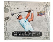 2026 Upper Deck Artifacts Golf Hobby Box