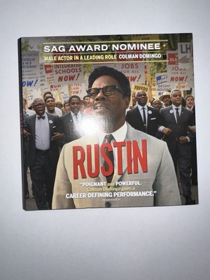 RUSTIN - FYC DVD Promo Screener SAG AWARDS 2023 Netflix  - RARE -