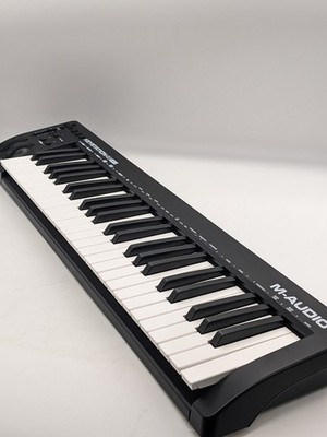 M-Audio Keystation 49 MK3 Keyboard Midi Controller 49 Tasten Synth Action schwarz