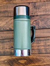 Vintage Aladdin Stanley 24oz Wide Mouth Thermos Bottle #A-1350B Made in USA