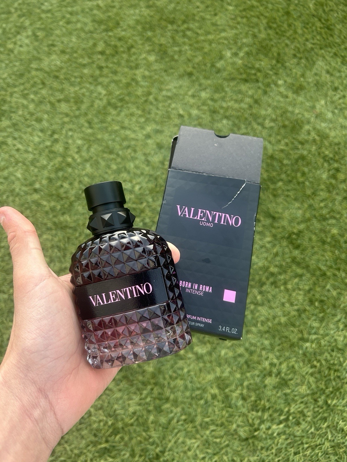 Valentino Uomo Born in Roma Intense EDP Men’s Cologne – Long Lasting Bold Scent