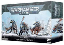 Games Workshop Warhammer 40k Space Wolves Thunderwolf Cavalry NIB