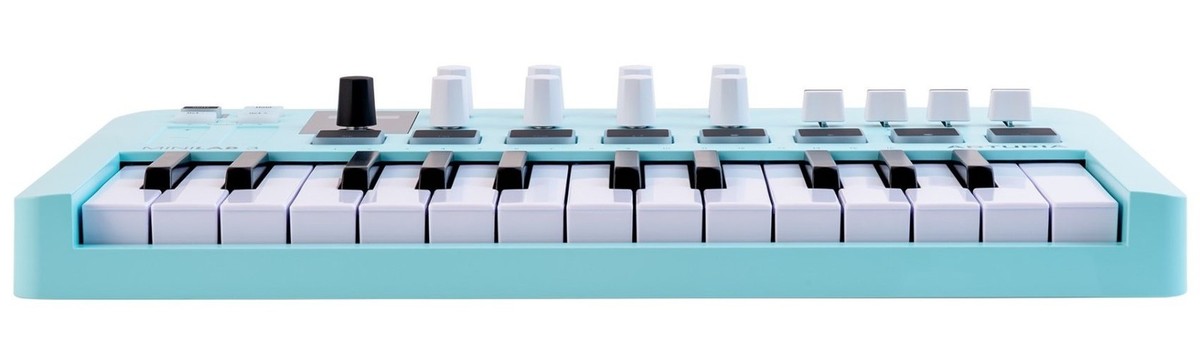 DTM・DAW Arturia MiniLab 3 Aquamarine Arturia MiniLab 3 Aquamarine 25-Key MIDI Music Production Keyboard