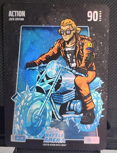 2026 Bo Jackson Battle Arena Action Jackson Holliday ICE Battlefoil BF-238