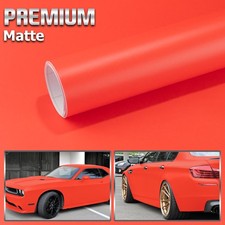 Matte Color Vinyl Wrap Sticker Decal Sheet Film Bubble Free Air Release Auto