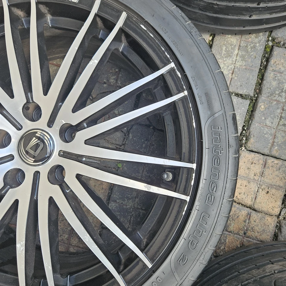 Felgen Eltex Mauris 18" 5x112 Sommerreifen 235/40 A4 A6 Octavia Golf Passat  - Bild 4 von 4