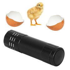 Black Egg Incubator Tester Candling Lamp 9 Light Bright Cold Hatching Poultr Hen