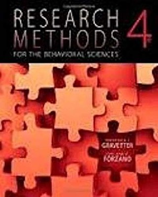 Cengage Learning EMEA Research Methods For The Behavioral Sciences , 5Th Edi...