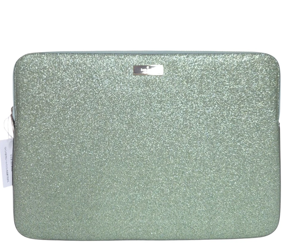 Funda Universal para Laptop Kate Spade Kenzie Brillo Verde Agua de Mar 15 pulgadas Nueva Foto 2 de 4