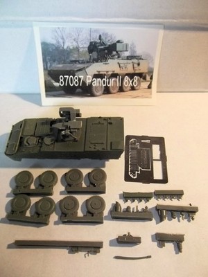 Trident Pandur II 8x8 Resin Bausatz 1/87 H0 ohne OVP teilgebaut