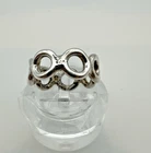 Vintage Mexico .925 Sterling Silver O Ring Size 9