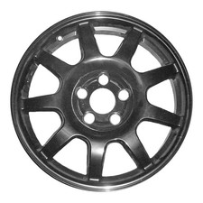 18x4 9 Spoke Refurbished Aluminum Wheel Painted Black 560-70787